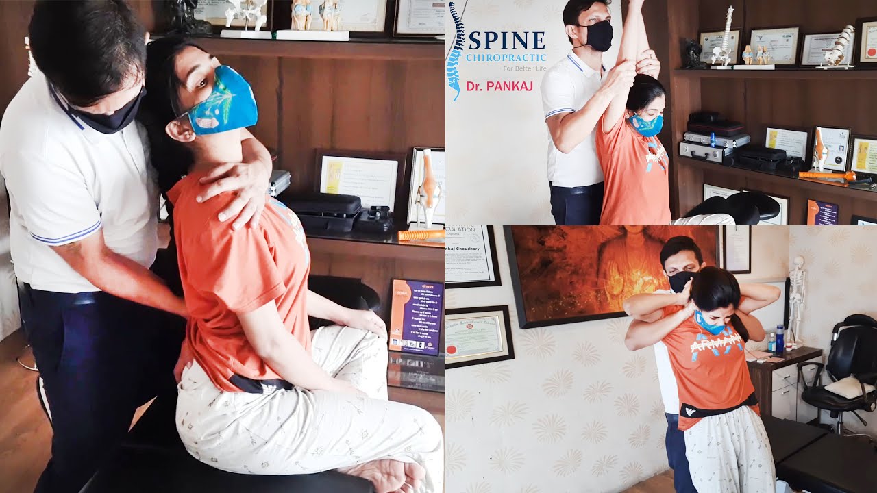 Spine Adjustment |chiropractor |Hand & Neck Pain | Chiropractic in Jaipur | Rajasthan | India