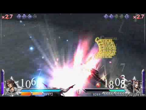 DISSIDIA 012 FINAL FANTASY スコール・レオンハート VS アルティミシア