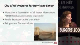 Catherine Donohue (USACE) | Hurricane Sandy: Lessons learnt