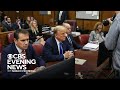 Opening statements first witness called in trump hush money trial