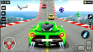 💯Ramp Car Stunts Racing Simulator 2024 - Impossible Mega Tracks 3D - Android Gameplay