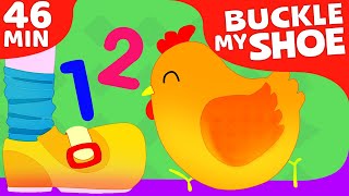 12 Buckle My Shoe + More Nursery Rhymes for Children | Preschool Music