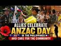 Allies Celebrate Anzac Day in the Philippines and Care for the Community