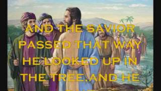 Video thumbnail of "ZACCHAEUS  FOR KIDS  WITH LYRICS.wmv"