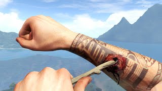 All Healing Animations - Far Cry 3 4K 60 FPS (Ultra Settings)