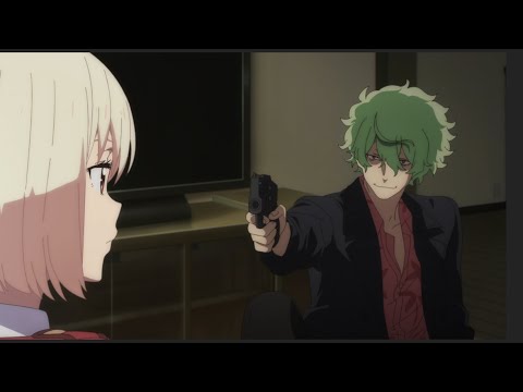 Chisato get caught by Majima | Lycoris Recoil Episode 8 リコリス・リコイル