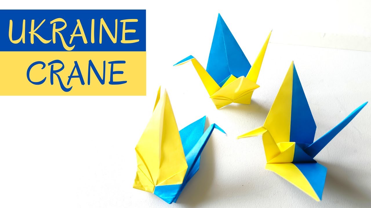 折り紙 鶴 ウクライナ 国旗 折り方 作り方 簡単 おりがみ Origami Room おりがみルーム 折り紙モンスター 折り紙 鶴 ウクライナ 国旗 折り方 作り方 簡単 おりがみ Origami Room おりがみルーム 折り紙モンスター