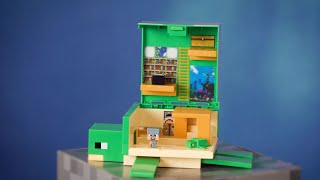 The Making of Minecraft's Transforming Turtle Hideout Playset