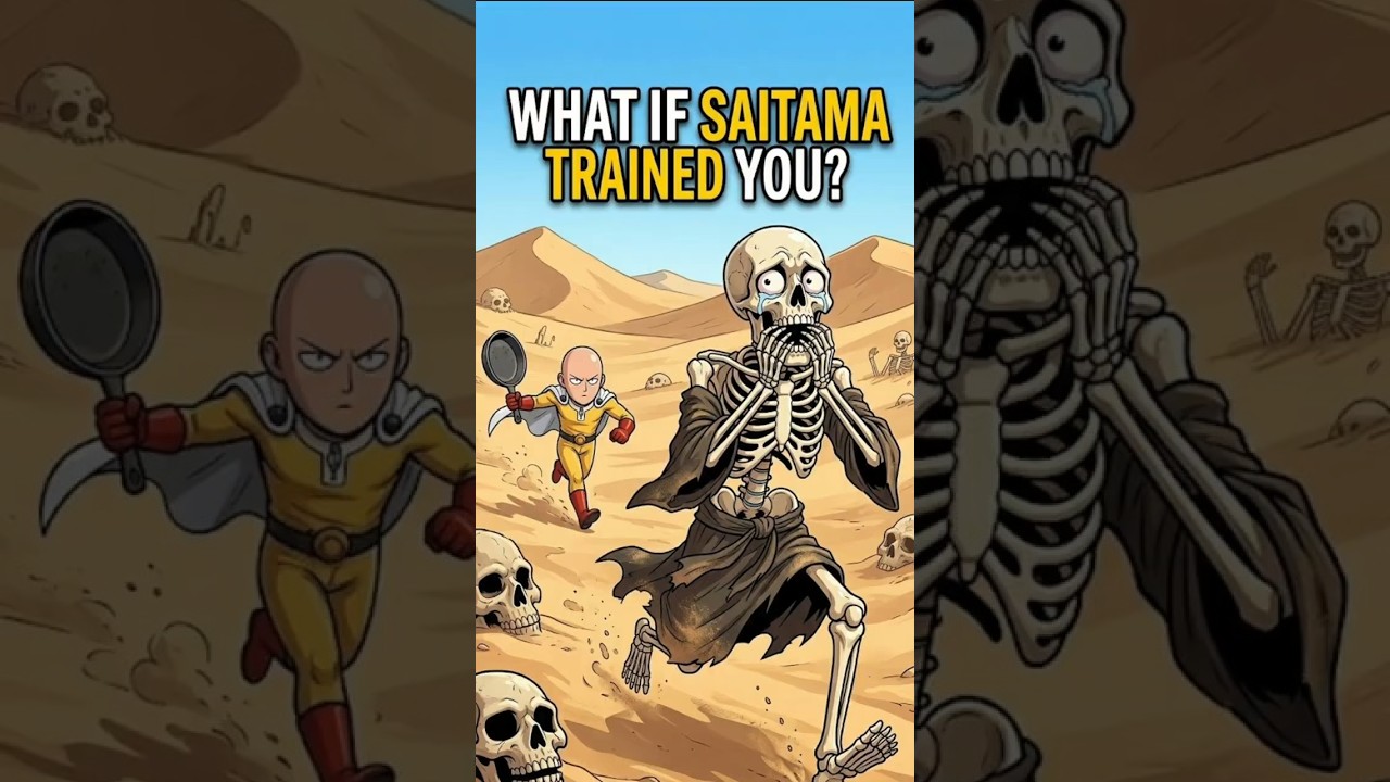 What If You Were Raised by SAITAMA? 👊💥#vichatarapanna #shorts