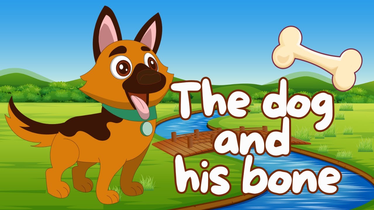 The Dog and His Bone 🦴 | Stories in English for Kids | Popular Kids Stories