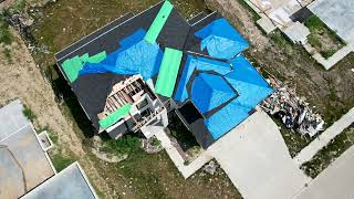 Inspections - Tornado Damage Roof Repair Drone Video