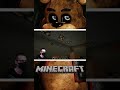 ФНАФ но это МАЙНКРАФТ МОДЫ! The Five Nights at Freddy&#39;s Minecraft Mod FNAF #shorts #minecraft #viral