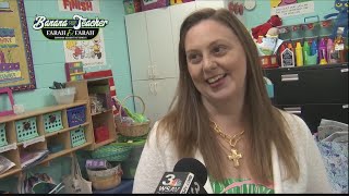 Wilmington Island Pre-K teacher for 'A Banana for the Teacher'