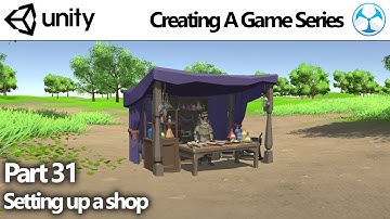 Unity Game Creator - Create a Game 31: Shops