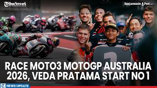 Veda Pratama Starts No. 1, Updated Broadcast Time and Race Schedule for 2026 Australian Moto3 Mot...