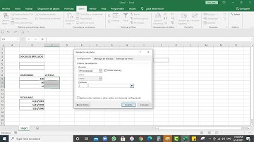 Validacion de datos con formulas