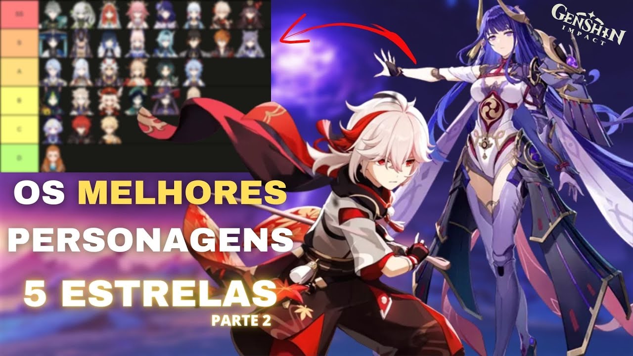 Melhor dos Games - CONTA COM QUASE TODOS 5 ESTRELAS - Genshin