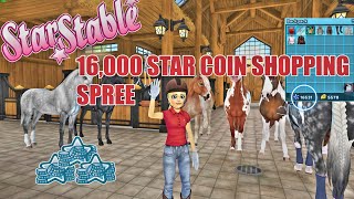 STAR STABLE 16,000 SC HUGE SHOPPING SPREE 6 NEW HORSES ~ Stable Girl