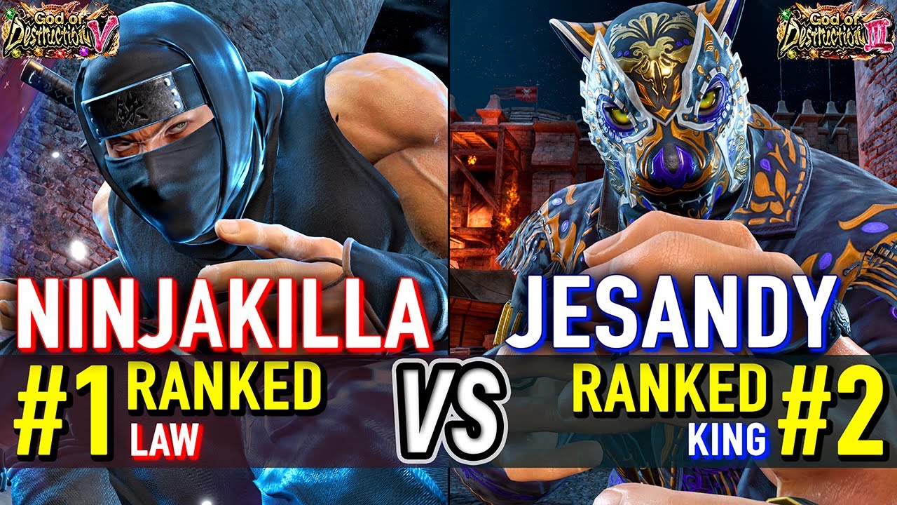T8 🔥 NINJAKILLA (#1 Ranked Law) vs JESANDY (#2 Ranked King) 🔥 Tekken 8 High Level Gameplay