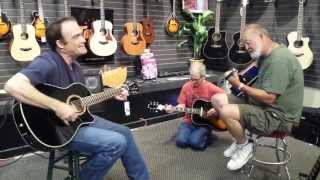 Scott Haggard - Okie From Muskogee - Music Store Performance chords