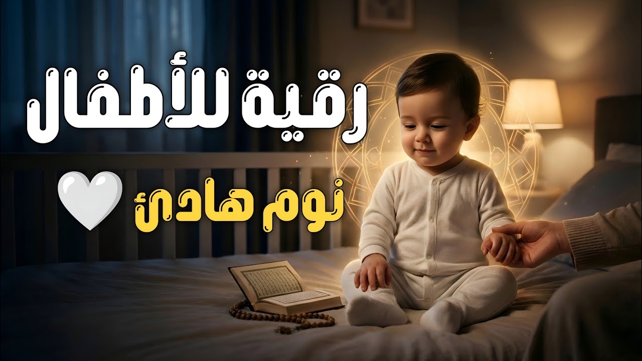 رقية شرعية للأطفال قبل النوم | علاج البكاء المتكرر والخوف والعين والحسد بالقرآن الكريم