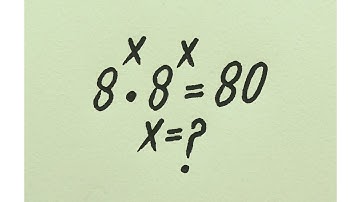Germany l can you solve?? l Nice Olympiad Math Exponential Algebric Problem