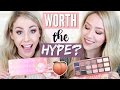 Too Faced Sweet Peach Palette - WORTH THE HYPE? +GRWM