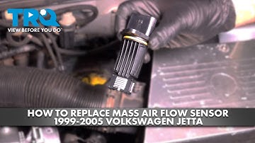 How to Replace MAF Sensor 1999-2005 Volkswagen Jetta