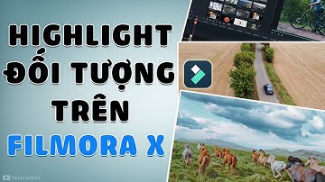Cách Highlight một Đối Tượng đang di chuyển trên Filmora X