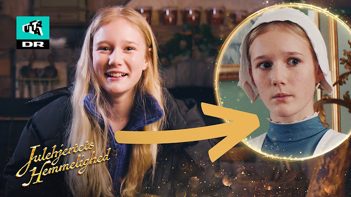 En dag som skuespiller i julekalender | Julehjertets hemmelighed