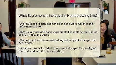 What Equipment Is Included in Homebrewing Kits? | The Pint Guy
