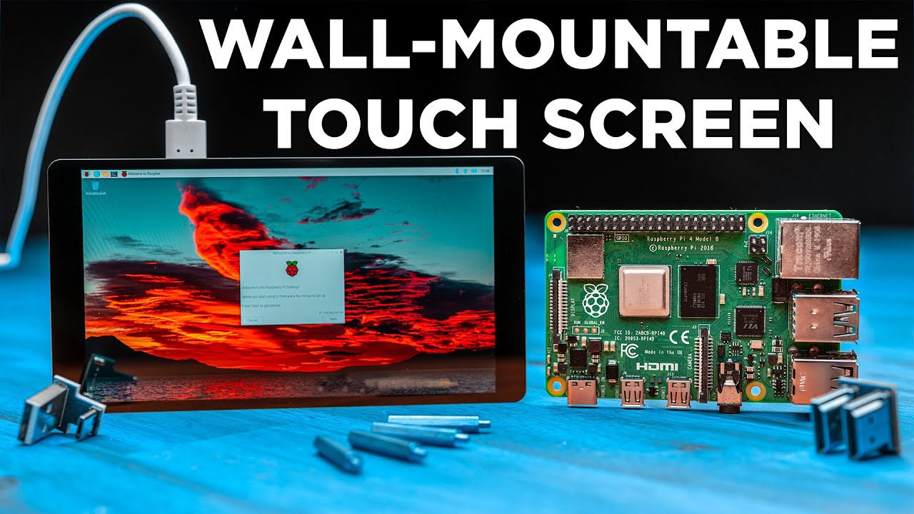 How to Set Up A Touch Screen Display Raspberry Pi | Waveshare 5.5 Screen - YouTube