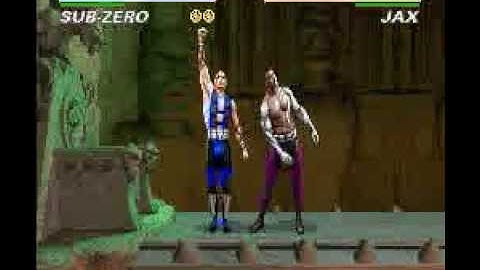 UMK3 Sub Zero Stage Fatality Glitch