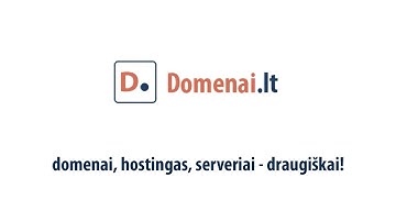 DOMENAI.LT | Kaip sukurti MySQL duomenų bazę DirectAdmin valdymo pulte?