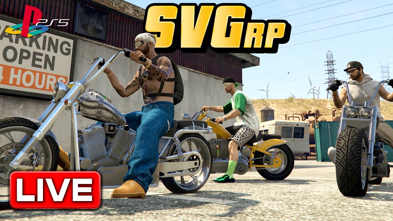Becoming a BIKER in a PS5 GTA RP Server | SVG RP Season 5 | Best Console RP Server 2026 (GTA Online)