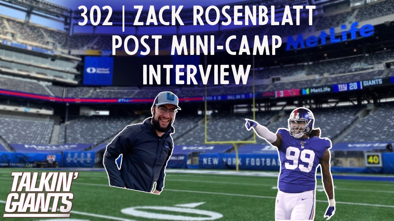 303 | Zack Rosenblatt Post Mini-Camp Interview - YouTube