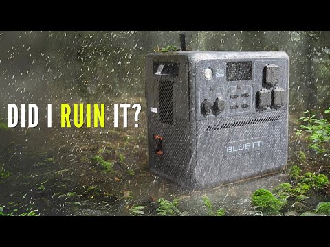 BLUETTI AC240 Review | Worlds First Weatherproof Portable Power Station -  YouTube