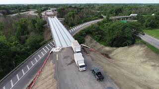 I-390/I-490 Interchange Drone Flyover