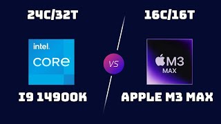 i9-14900K vs Apple M3 Max – CPU Benchmark Showdown