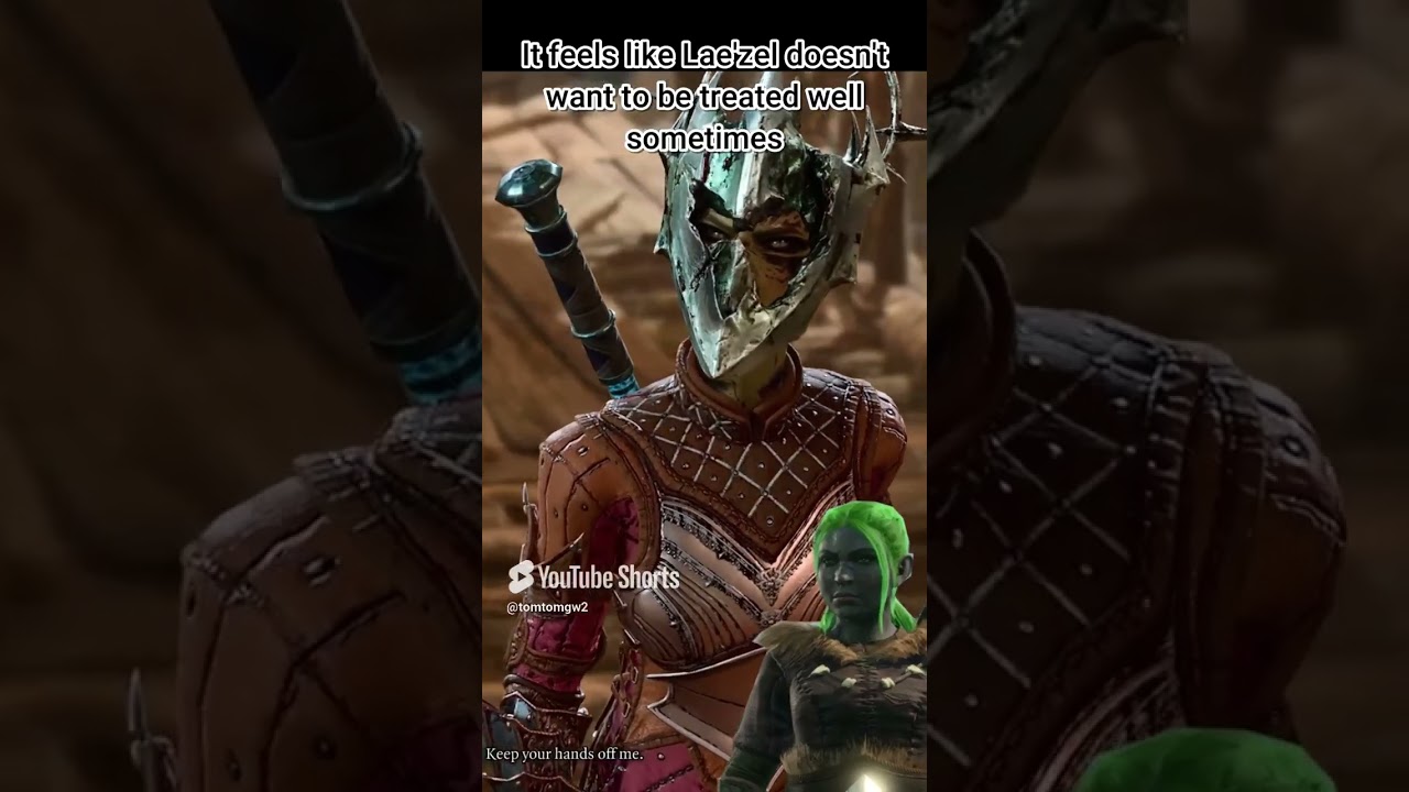 Lae'zel has complex emotions  #baldursgateiii #baldursgate3 #gaming  #dnd #memes