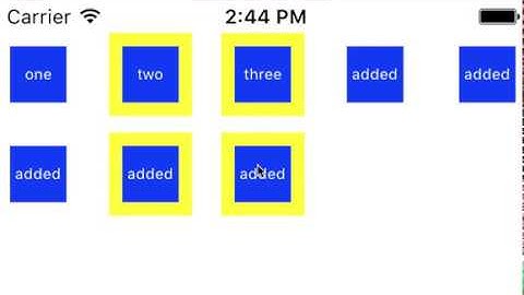 Swift UICollectionView Starter Closeup - iOS Brain