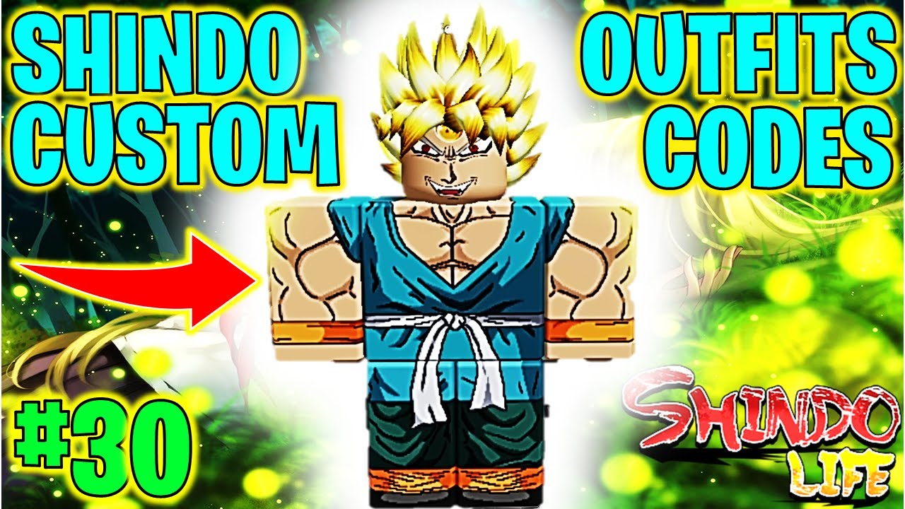 ⭐[1M 800K LIKES CODES!] NEW SHINDO LIFE CUSTOM OUTFITS CODES #32