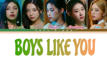 ITZY "Boys Like You" [Teaser 2] Color Coded English Lyrics Video