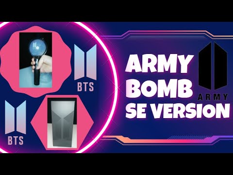 Unboxing Time Bts Official Light Stick Map Of Seoul Army Bomb Special Edition