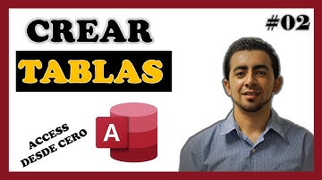 Como CREAR TABLAS en ACCESS 🔥【2010, 2013, 2016, 2019】✅