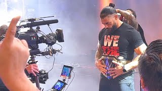 Roman Reigns Entrance on Raw Season Premiere - 10/10/2022