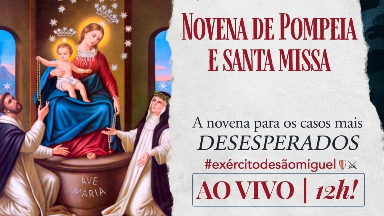 Santo Terço | 8º Dia Novena Milagrosa de Nossa Senhora do Rosário de