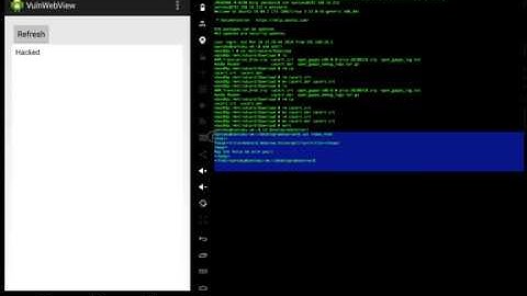 Android pen-testing - Webview Vulnerabilities