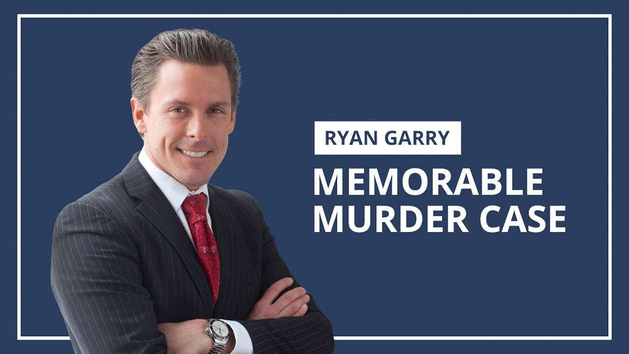 Memorable Murder Case | Ryan Garry
