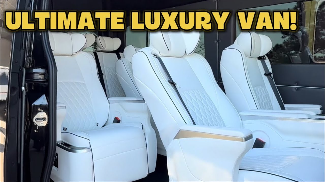 Mercedes-Benz Sprinter Passenger - Ultimate Luxury Van with Massage Seats & Big Screen 